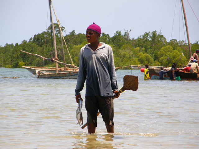 Fisherman, photo by Linus Hammar